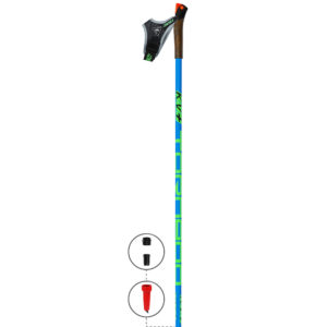 8P004QR KV+ Tornado Clip Roller Ski Pole. KV+ KV Plus Roller ski poles in Canada and USA