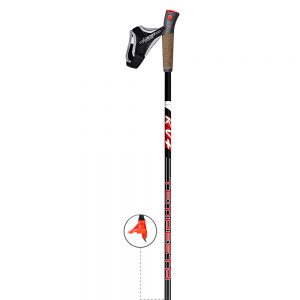 20P006Q KV+ Tempesta Cross-Country Ski Poles with Quick-Changing Baskets. KV+ KV Plus Nordic ski poles in Canada and USA