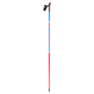 20P007R KV+ Tempesta Blue Roller Ski Poles full length. KV+ KV Plus Cross-country Roller Ski Poles in Canada and USA