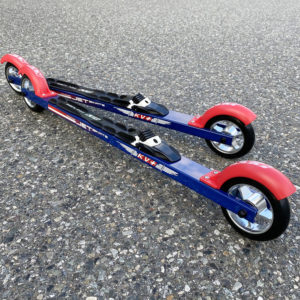 7RS08 KV+ Jet Skate Roller Skis 60 cm Aluminum Straight Shafts. KV+ KV Plus roller skis rollerski in Canada and USA