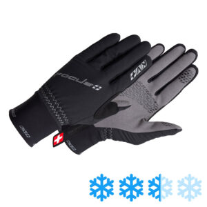 21G07.1 KV+ Focus Ski Gloves Black