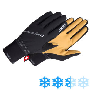 21G07.10 KV+ Focus Ski Gloves with leather palm