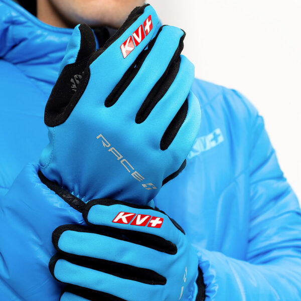 22G08.2 KV+ Race Ski Gloves Blue