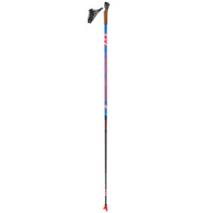 22P004Q KV+ Tornado Blue cross-country ski poles full length