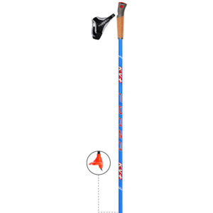 22P016B KV+ Forza Blue cross-country ski poles