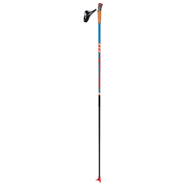 23P003JQ KV+ Tornado Plus Junior QCB cross-country ski poles full length