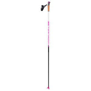 23P003JQP KV+ Tornado Plus Junior Pink QCB cross-country ski poles full length