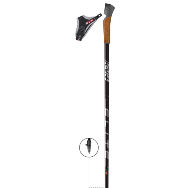 23P015QR KV+ Elite roller ski poles