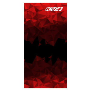 22A33.104 KV+ Tornado Neck Warmer, Red-Black