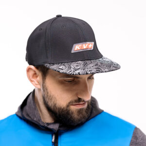 24U153.110 KV+ baseball cap with flat visor, black 1